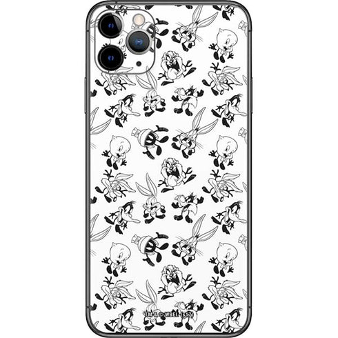 Looney Tunes Big Head Pattern iPhone 11 Pro Max Skin