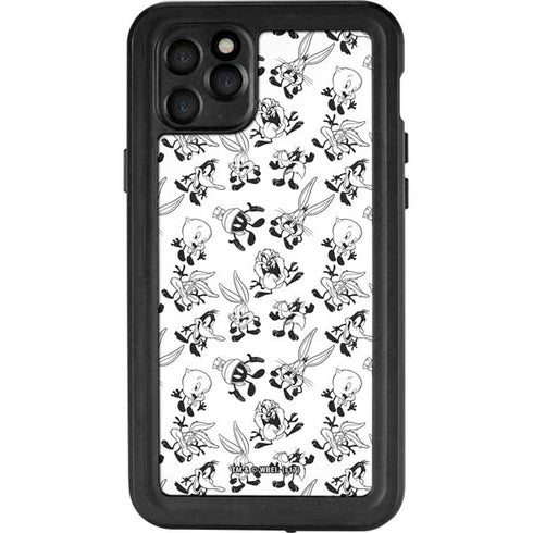 Looney Tunes Big Head Pattern iPhone 11 Pro Max Waterproof Case