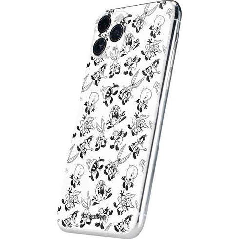 Looney Tunes Big Head Pattern iPhone 11 Pro Skin