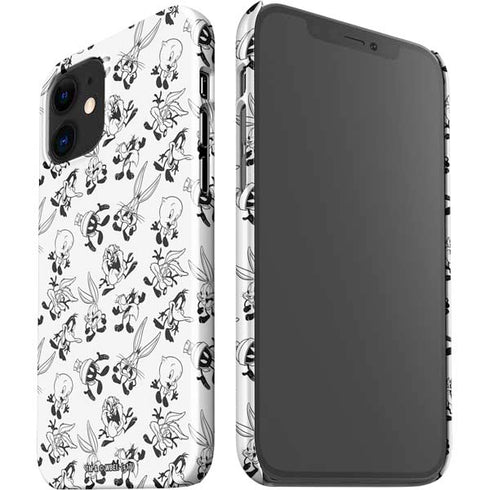 Looney Tunes Big Head Pattern iPhone 12 Mini Lite Case