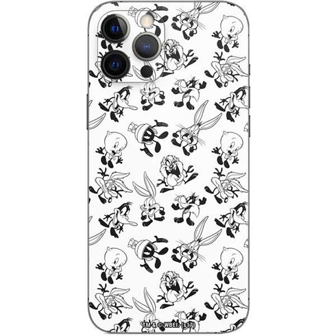 Looney Tunes Big Head Pattern iPhone 12 Pro Max Skin