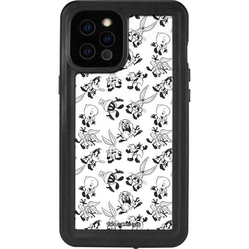 Looney Tunes Big Head Pattern iPhone 12 Pro Max Waterproof Case