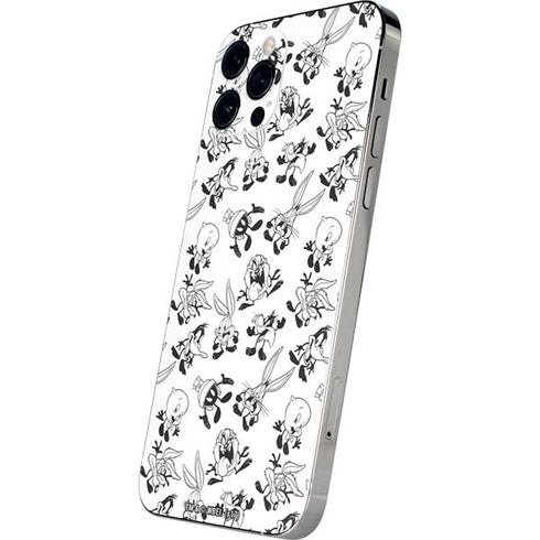 Looney Tunes Big Head Pattern iPhone 12 Pro Skin