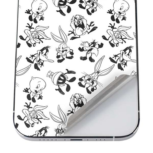 Looney Tunes Big Head Pattern iPhone 12 Pro Skin