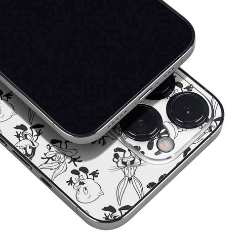 Looney Tunes Big Head Pattern iPhone 13 Pro Skin