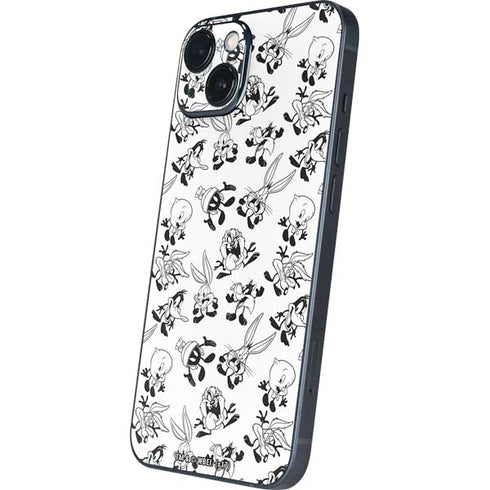 Looney Tunes Big Head Pattern iPhone 14 Plus Skin