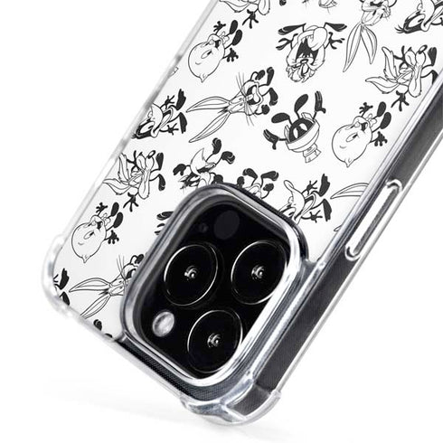 Looney Tunes Big Head Pattern iPhone 14 Pro Max MagSafe Case