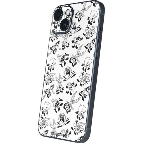 Looney Tunes Big Head Pattern iPhone 14 Skin