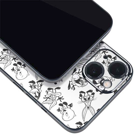 Looney Tunes Big Head Pattern iPhone 14 Skin
