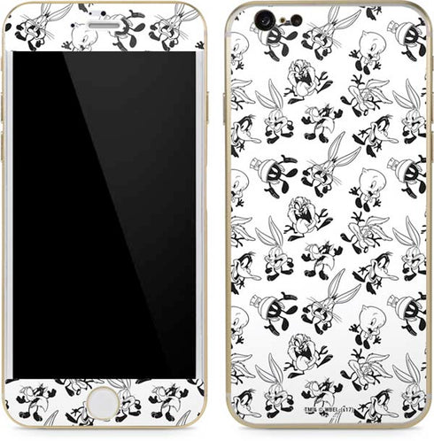 Looney Tunes Big Head Pattern iPhone 6/6s Skin