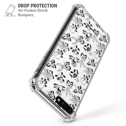 Looney Tunes Big Head Pattern iPhone 7/8 Plus Clear Case