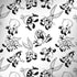 Looney Tunes Big Head Pattern iPhone X Skin