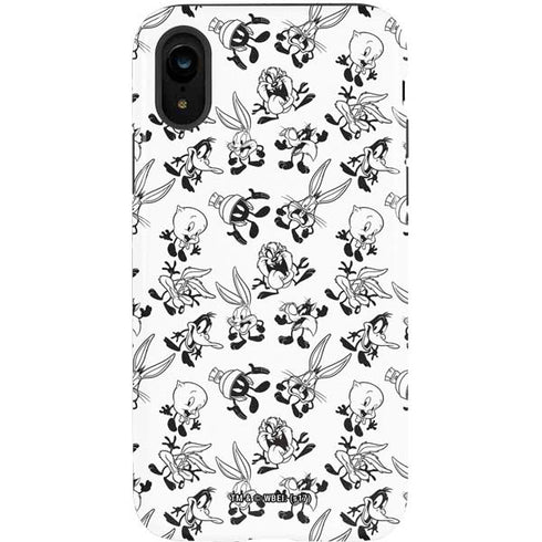 Looney Tunes Big Head Pattern iPhone XR Pro Case