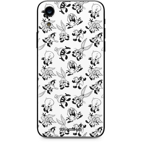 Looney Tunes Big Head Pattern iPhone XR Skin