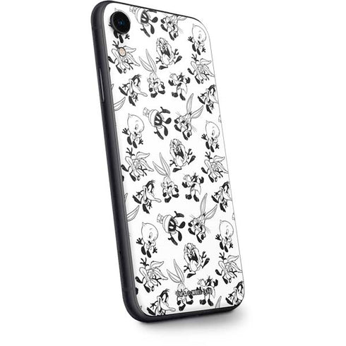 Looney Tunes Big Head Pattern iPhone XR Skin