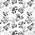 Looney Tunes Big Head Pattern iPhone XR Skin