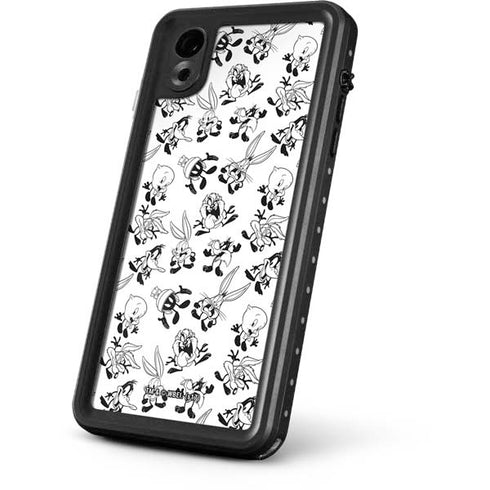 Looney Tunes Big Head Pattern iPhone XR Waterproof Case