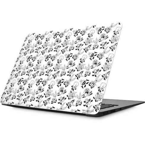 Looney Tunes Big Head Pattern Apple MacBook Skin