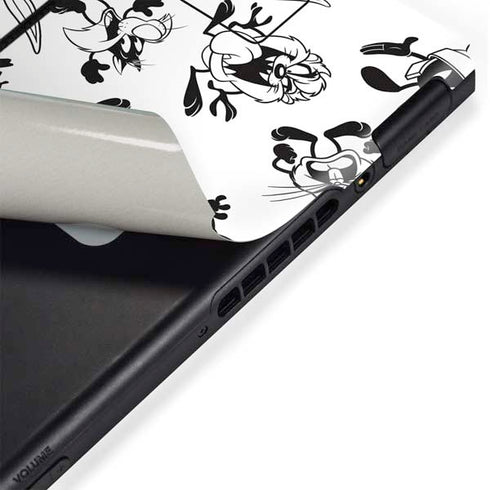 Looney Tunes Big Head Pattern Nintendo Switch Bundle Skin