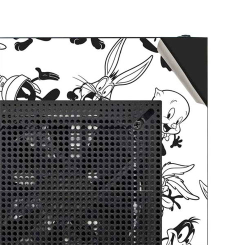 Looney Tunes Big Head Pattern NZXT H510 Compact ATX Mid-Tower Case Skin