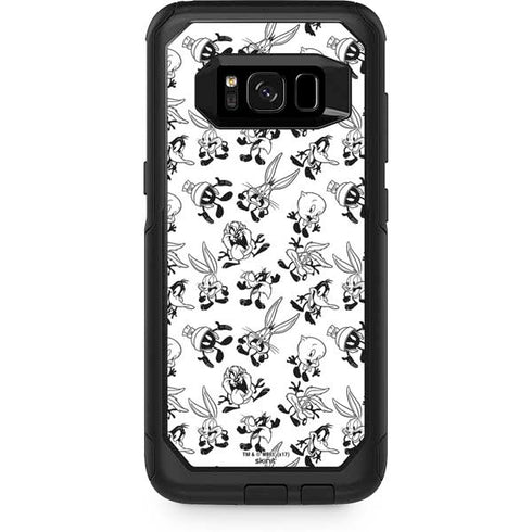 Looney Tunes Big Head Pattern Otterbox Commuter Galaxy Skin