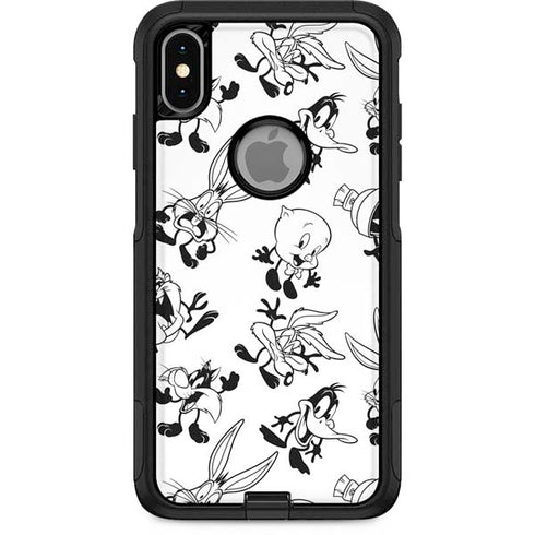 Looney Tunes Big Head Pattern Otterbox Commuter iPhone Skin