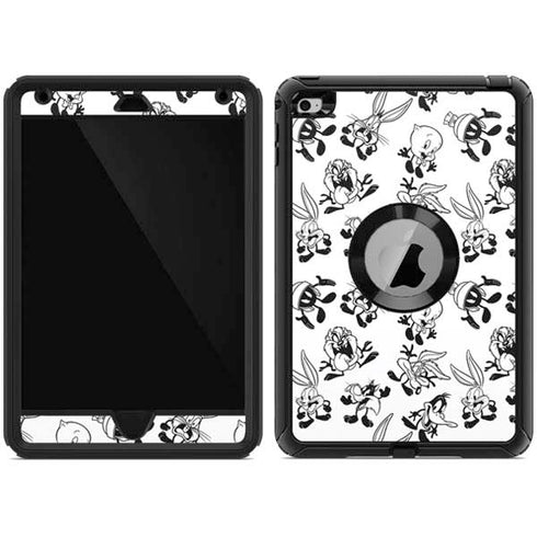 Looney Tunes Big Head Pattern Otterbox Defender iPad Skin