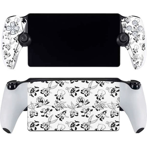 Looney Tunes Big Head Pattern PlayStation Portal Remote Player Skin