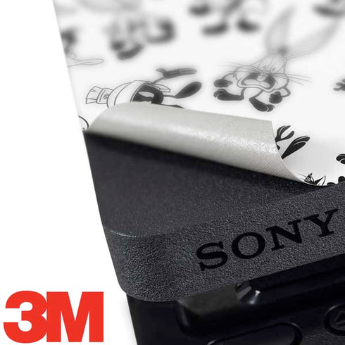 Looney Tunes Big Head Pattern PS4 Slim Bundle Skin