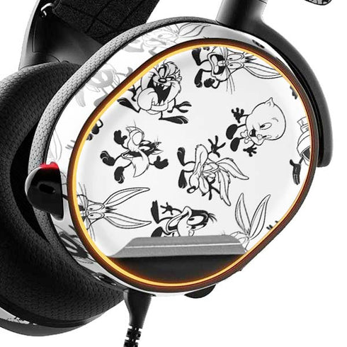 Looney Tunes Big Head Pattern SteelSeries Arctis 3 Skin