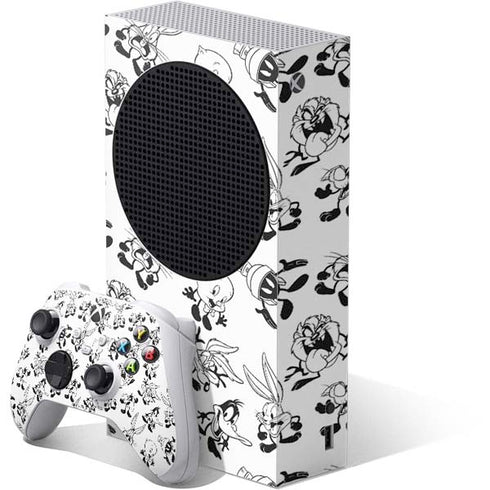 Looney Tunes Big Head Pattern Xbox Series S Skins