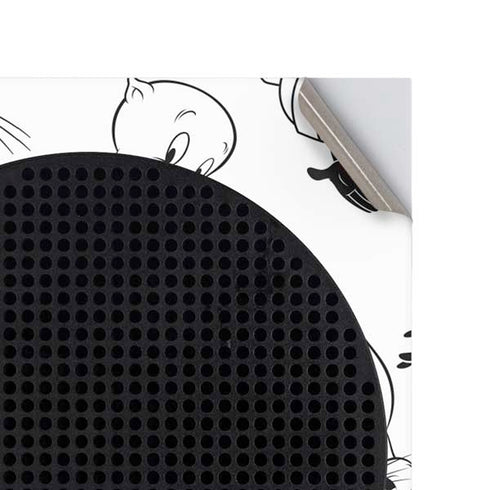 Looney Tunes Big Head Pattern Xbox Series S Console Skin