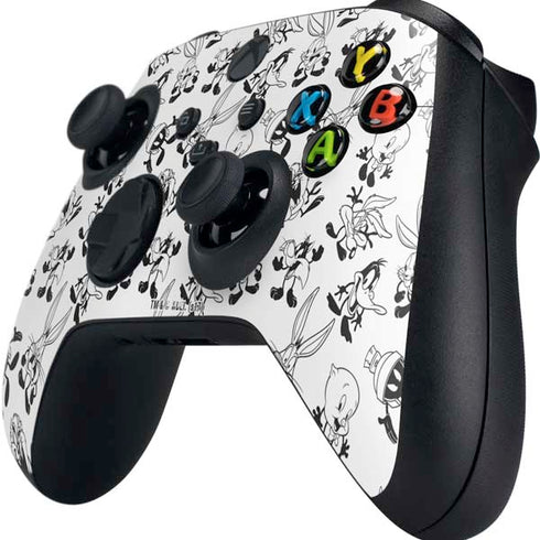 Looney Tunes Big Head Pattern Xbox Series X Controller Skin