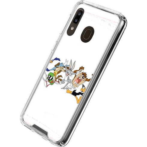 Looney Tunes Chase Galaxy A30 Clear Case