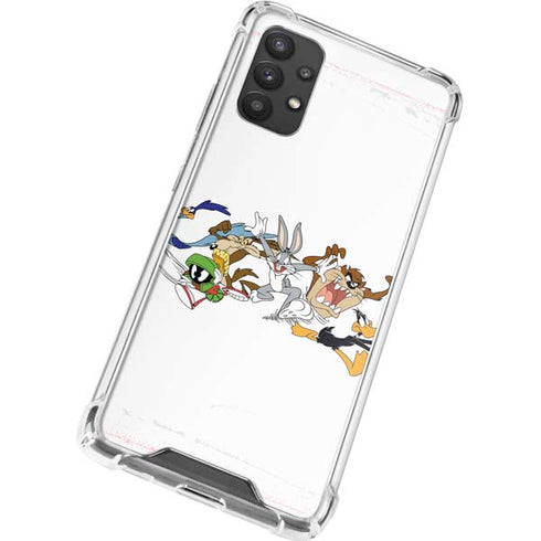 Looney Tunes Chase Galaxy A32 5G Clear Case