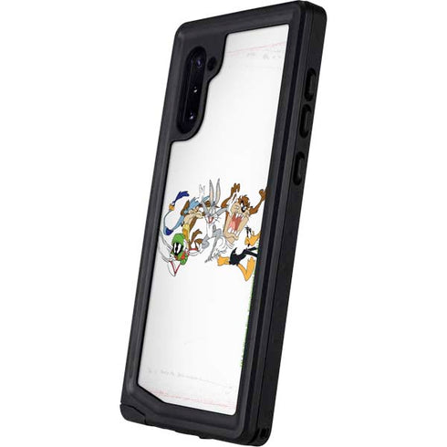 Looney Tunes Chase Galaxy Note 10 Waterproof Case
