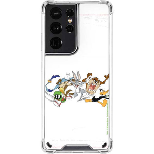 Looney Tunes Chase Galaxy S21 Ultra 5G Clear Case