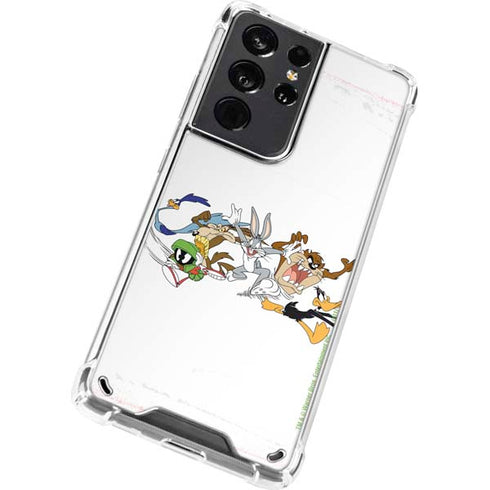 Looney Tunes Chase Galaxy S21 Ultra 5G Clear Case