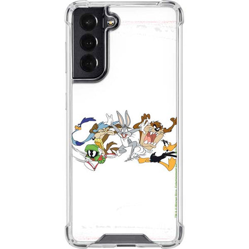 Looney Tunes Chase Galaxy S22 Clear Case