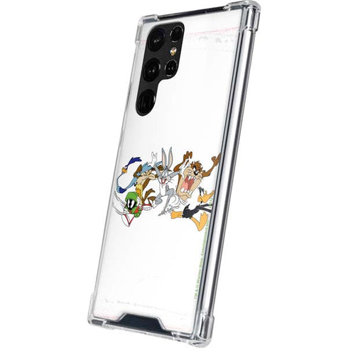 Looney Tunes Chase Galaxy S22 Ultra Clear Case