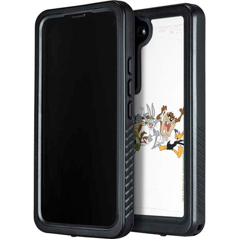 Looney Tunes Chase Galaxy S23 Plus Waterproof Case