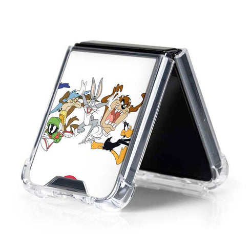 Looney Tunes Chase Galaxy Z Flip5 5G Clear Case