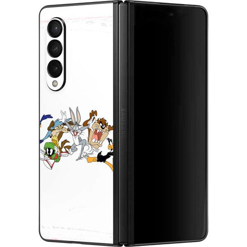 Looney Tunes Chase Galaxy Z Fold3 5G Skin