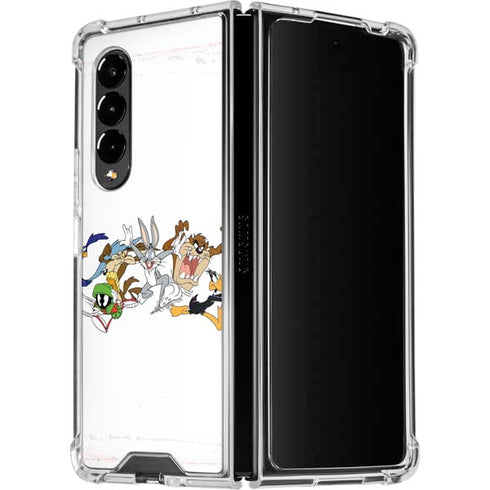 Looney Tunes Chase Galaxy Z Fold4 5G Clear Case