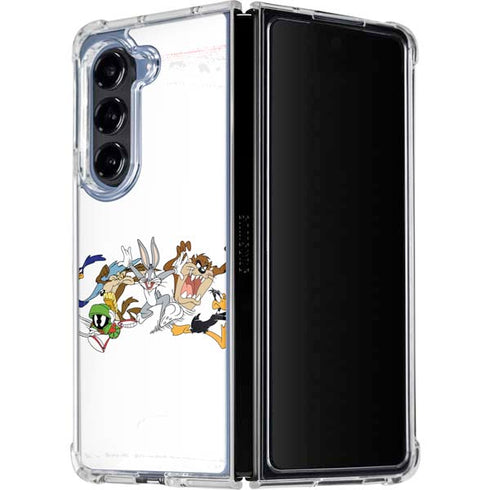 Looney Tunes Chase Galaxy Z Fold5 5G Clear Case