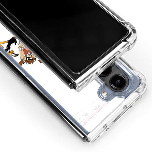 Looney Tunes Chase Galaxy Z Fold5 5G Clear Case