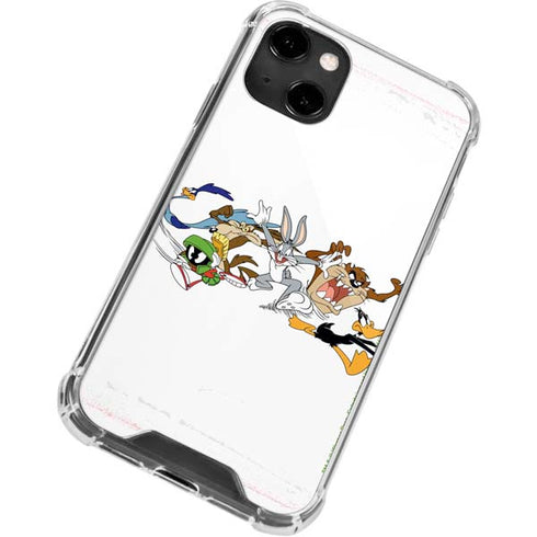 Looney Tunes Chase iPhone 14 Clear Case