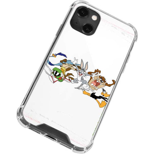 Looney Tunes Chase iPhone 14 Plus Clear Case