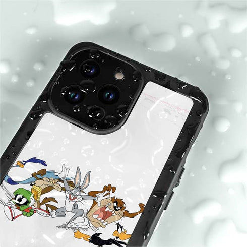 Looney Tunes Chase iPhone 14 Pro Max Waterproof Case