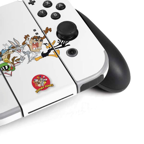 Looney Tunes Chase Nintendo Switch OLED (2021) Skin